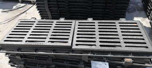 吴桥球墨铸铁连体双篦展示